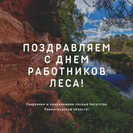 Поздравляем с Днем работников леса!